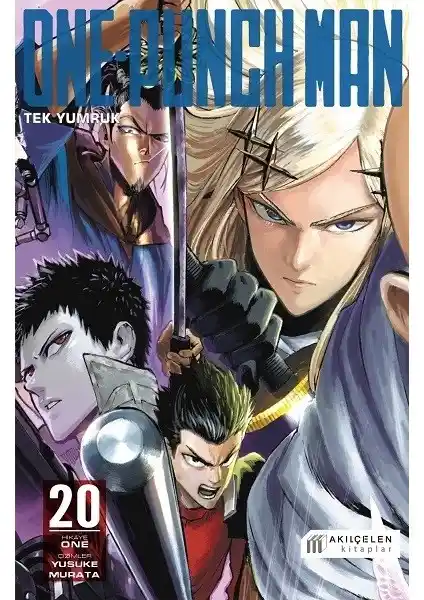 One-Punch Man Tek Yumruk 20 Yusuke Murata Manga Koleksiyon Kitabı Türkiye'den Özgün Tasarım