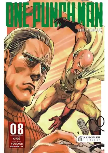 One-Punch Man Tek Yumruk 8 Yüksek Kaliteli Manga Serisi Türkiye Baskısı