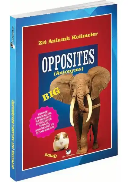 Opposites Cep Kitabı ile İngilizce Zıt Anlamları Kolayca Öğrenin