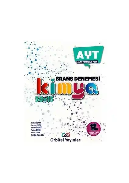 Orbital Yayınları AYT Kimya 30 x 13 Branş Denemesi Sınava Hazırlık İçin Kapsamlı Bir Kaynak