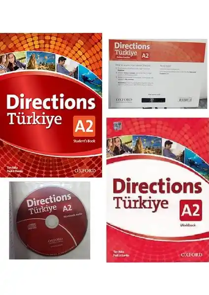Oxford Directions Türkiye A2 Öğrenci ve Çalışma Kitabı ile İngilizce Öğrenme Rehberi