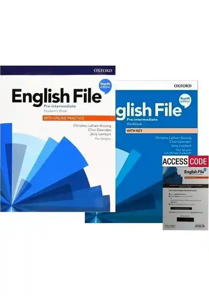 Oxford English File Pre-Intermediate 4th Edition Öğrenciler İçin Güçlü Bir İngilizce Öğrenme Kaynağı