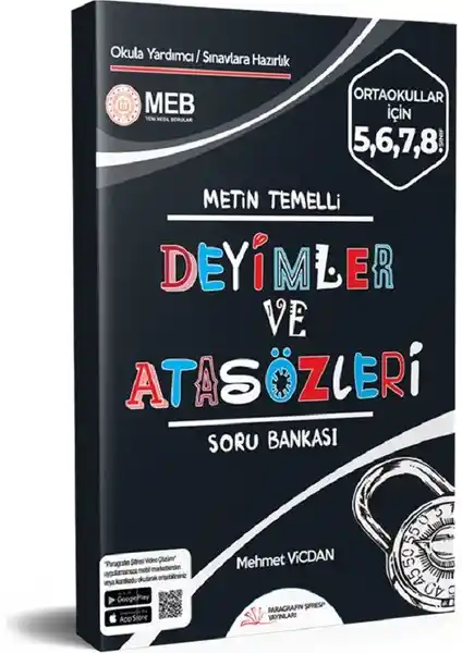 Paragrafın Şifresi Yayınları 2022 Deyimler ve Atasözleri Soru Bankası İncelemesi ve Kullanım Avantajları