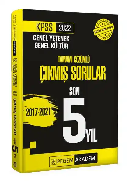 Pegem Akademi 2022 KPSS Çıkmış Sorular ve Güncel Soru Bankası Detaylı İnceleme