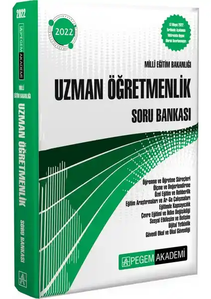 Pegem Akademi 2022 Uzman Öğretmenlik Soru Bankası Detaylı İnceleme ve Değerlendirme