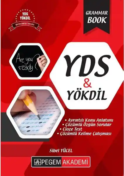 Pegem Akademi YDS YÖKDİL Grammar Kitabı: İngilizce Sınavlarına Güçlü Bir Hazırlık Kaynağı