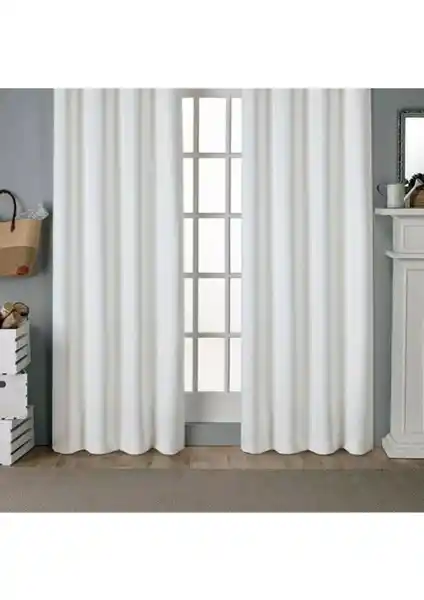 Perhal Beyaz Saten Güneşlik ile Cotton Studio Taç Saten Güneşlik Perde Karşılaştırması