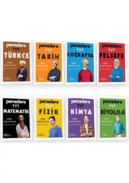 Pomodoro TYT Konu Soru Süper Pratik Notlar Seti Öğrencilere Yönelik Sınav Hazırlık Kaynağı
