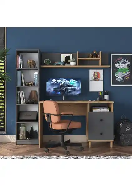 Rani HA115 ve Roomart Roma Raflı Çalışma Masası Karşılaştırması ve Özellikleri