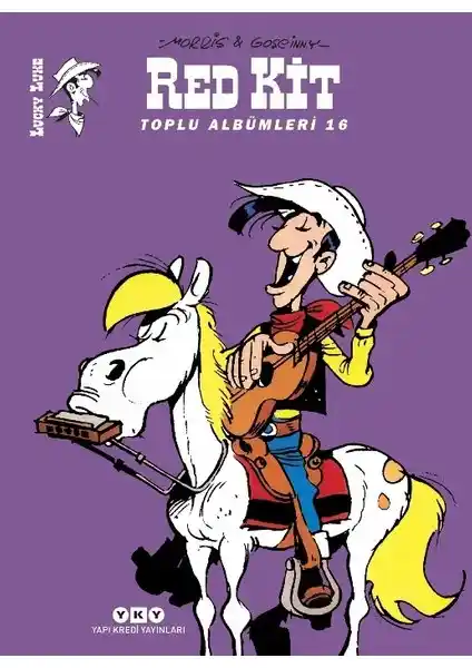 Red Kit Toplu Albümleri 16 Goscinny Çizgi Roman Koleksiyonu Türkiye'de Nostaljik ve Özel Tasarım