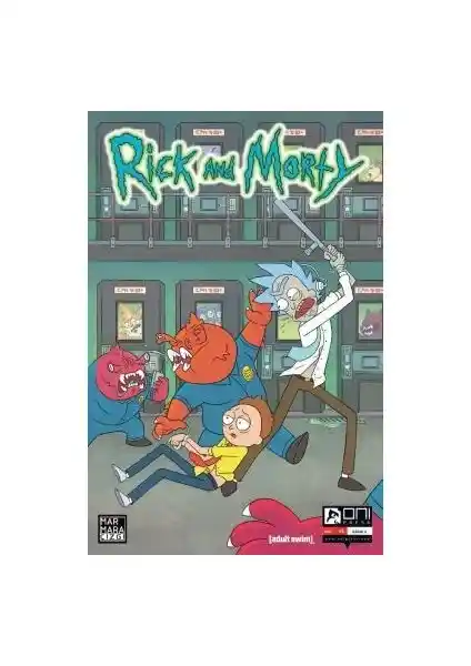 Rick and Morty Sayı 1 Kapak A: Türkçe Çizgi Roman Koleksiyonuna Ekleyin