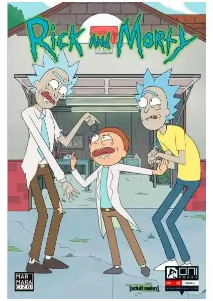 Rick and Morty Sayı 3 Kapak A: Türkçe Çizgi Roman Koleksiyonuna Eşsiz Bir Katkı