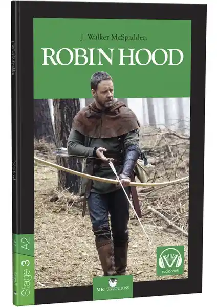 Robin Hood Hikayesi Stage 3 İngilizce Öğrenme Kitabı Türkiye Üretimi