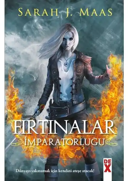 Sarah J. Maas’ın Dex Plus Cam Şato 5-Fırtınalar İmparatorluğu kitabı detaylı bir fantastik roman