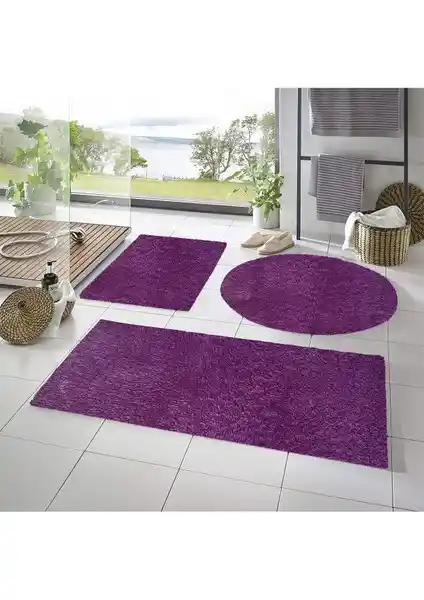 Sarar Büyük Boy ve Yuvarlak Peluş Banyo Paspas Takımları Karşılaştırması