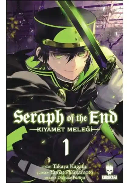 Seraph of the End Kıyamet Meleği 1 Türkçe Manga Kitabı Takaya Kagami'nin Eserleri