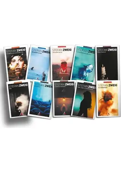 Stefan Zweig Eserleri İçeren 10 Kitaplık Seti Türkçe Baskı ve Yüksek Kalite Sunar