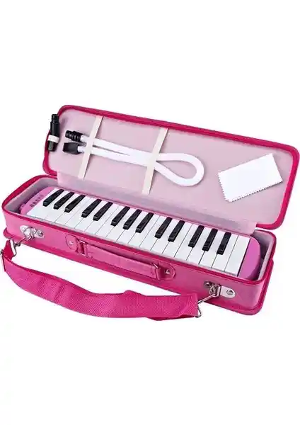 Ticon 32 Tuşlu Pembe Melodika: Güvenilir ve Ergonomik Müzik Enstrümanı