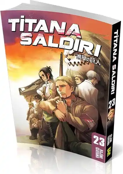 Titana Sal<dı>rı 23 Manga Serisi: İnsanlık ve Titanlar Arasındaki Hayatta Kalma Mücadelesi