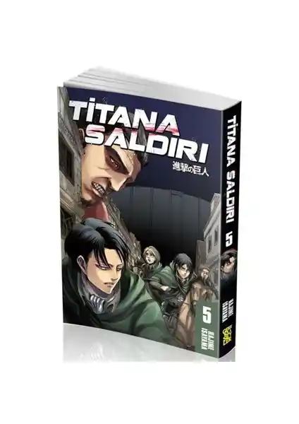 Titana Sal<dı>rı 5. Cilt: Efsanevi Manga Serisinin Derinlikli Hikayesi ve Çarpıcı Çizimleri