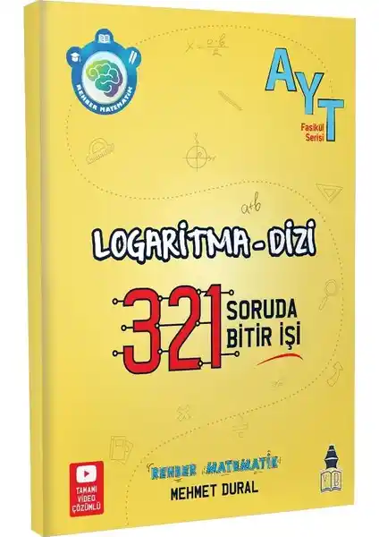 Tonguç Akademi 321 AYT Logaritma-Dizi Kitabı: 12. Sınıf Öğrencileri İçin Kapsamlı Kaynak