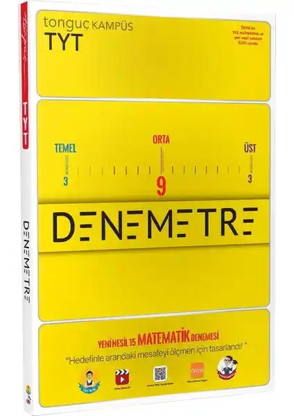 Tonguç Akademi Kampüs TYT Denemetre Yeni Nesil 15 Matematik Denemesi İnceleme ve Değerlendirme
