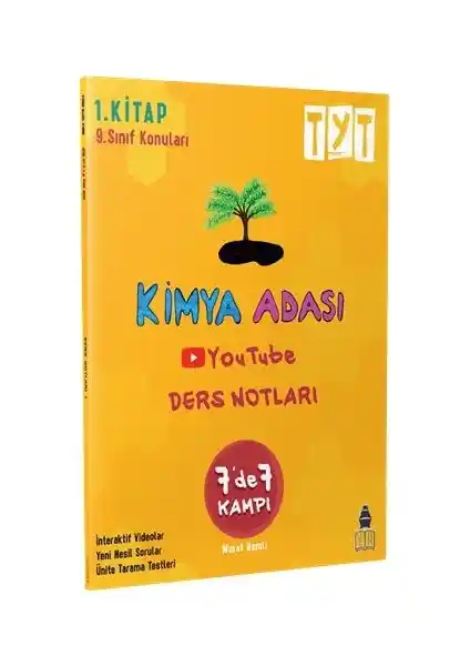 Tonguç Akademi Kimya Adası TYT Kimya Ders Notları 1. Kitap İncelemesi ve Kullanım Avantajları