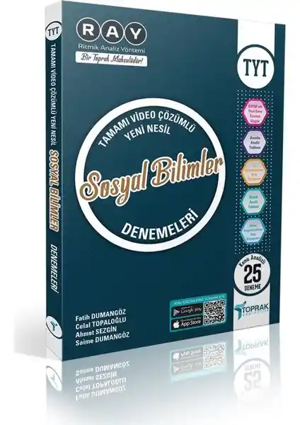 Toprak Yayıncılık'ın TYT Sosyal Bilimler 25'li Deneme Kitabı İncelemesi ve Öğrenci Yorumları