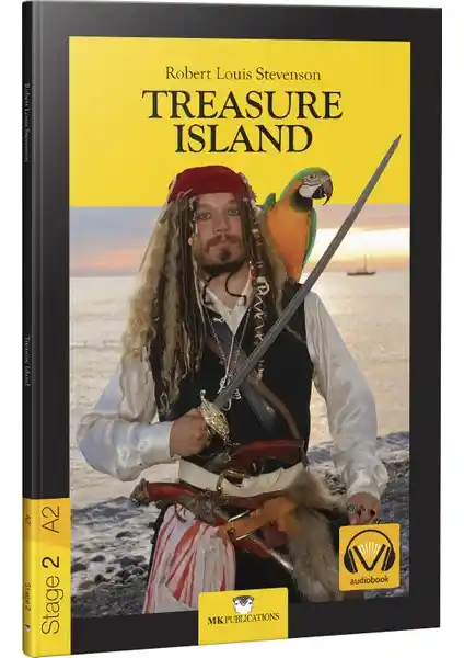 Treasure Island Seviye 2 İngilizce Hikaye Kitabı - Dil Öğrenimi ve Eğlence İçin Uygun