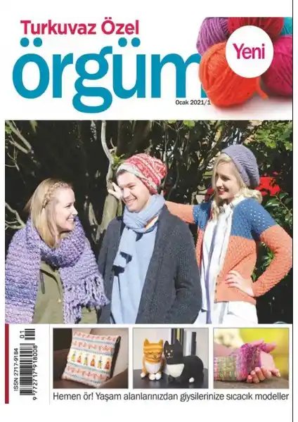 Turkuvaz Dergi Örgüm 2 El İşleri ve Yaratıcı Projeler Rehberi