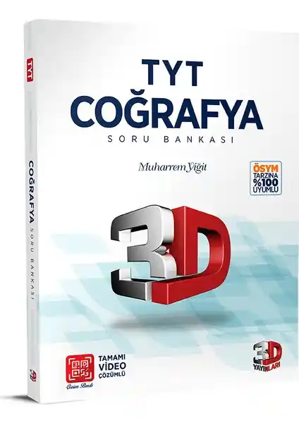 TYT Coğrafya Soru Bankası Tamamı Video Çözümlü Öğrencilerin Başarı Yolculuğunda Güçlü Bir Rehber