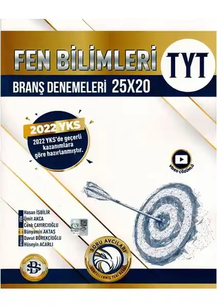 TYT Fen Bilimleri 25 x 20 Branş Denemeleri: Güncel ve Kapsamlı Sınav Hazırlık Kaynağı
