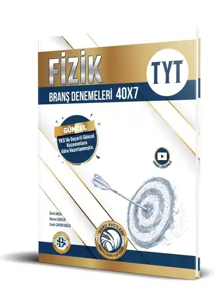 TYT Fizik 40'lı Branş Denemeleri 2023 Sınav Hazırlık Seti Güncel İçeriklerle