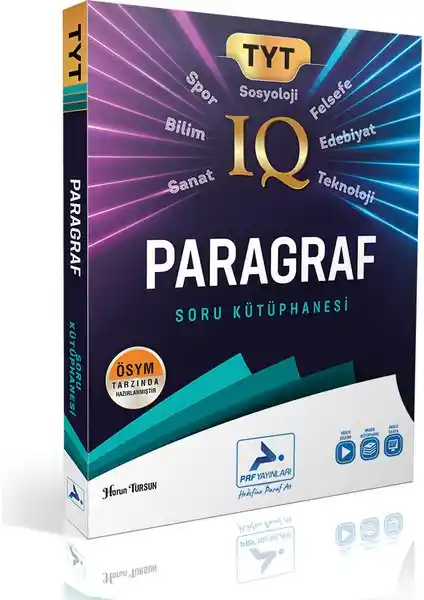 TYT IQ Paragraf Soru Kütüphanesi: Üniversite Sınavlarına Hazırlıkta Güvenilir Kaynak