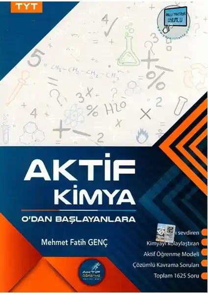 TYT Kimya 0'dan Başlayanlara Mehmet Fatih Genç tarafından hazırlanan kapsamlı ve güncel kaynak