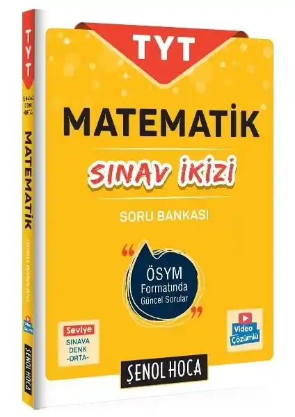 TYT Matematik Soru Bankası Şenol Hoca Yayınları Güncel Format ve Farklı Zorluk Seviyeleriyle