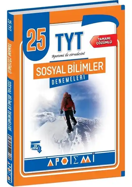 TYT Sosyal Bilimler 25'li Deneme Seti Güncel Müfredat ve Pratik Çalışma Fırsatı