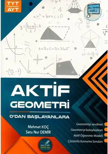 TYT ve AYT Geometri Sınavına Hazırlık İçin Temel Seviye Kitapları 2019 Güncel Müfredat