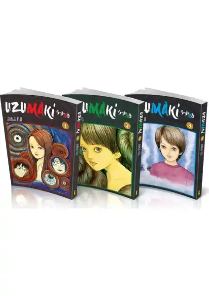 Uzumaki 1-2-3 Cilt Seti: Korku ve Gizem Dolu Bir Japon Manga Deneyimi