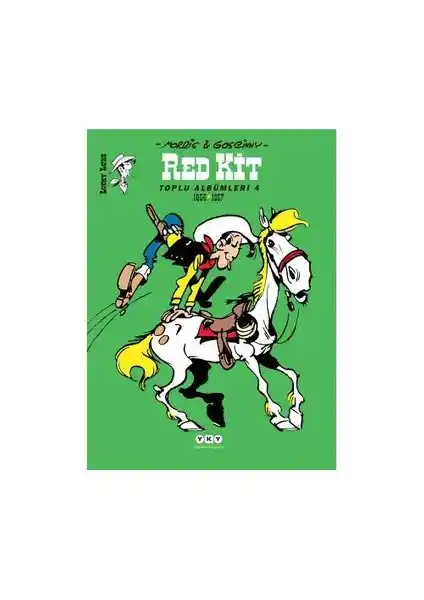Yapı Kredi Yayınları Red Kit Toplu Albümleri 4 (1956-1957) çizgi roman koleksiyonu