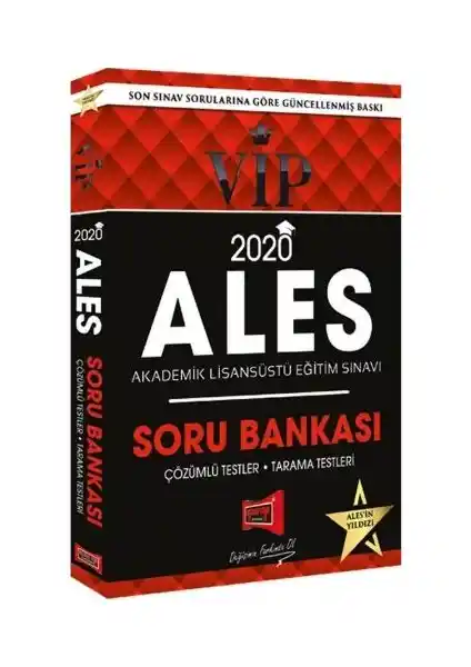 Yargı Yayınevi 2020 ALES VIP Soru Bankası: Sınava Hazırlıkta Güvenilir Kaynak