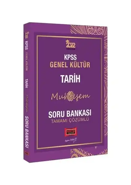 Yargı Yayınevi KPSS 2022 Genel Kültür Tarih Tamamı Çözümlü Soru Bankası İncelemesi