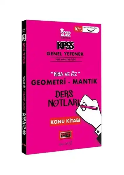 Yargı Yayınevi KPSS 2022 Lisans Geometri ve Sayısal Mantık Ders Notları İnceleme ve Değerlendirme