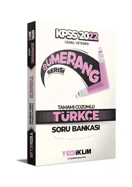 Yediiklim KPSS 2022 Türkçe Tamamı Çözümlü Soru Bankası Detaylı İnceleme ve Kullanım Rehberi