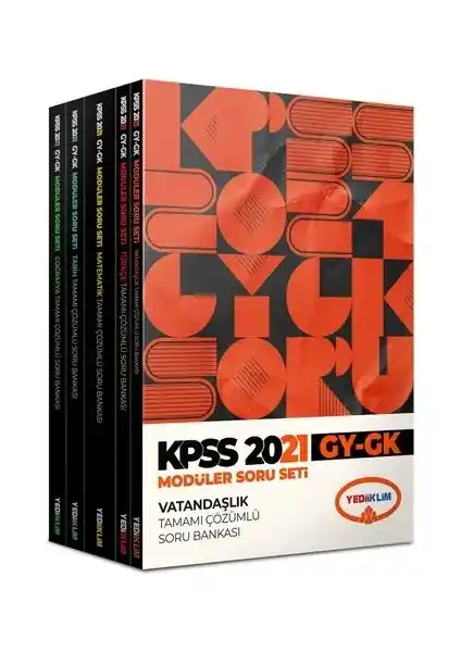 Yediiklim KPSS Soru Bankası Seti: Kapsamlı ve Çözüm Odaklı Sınav Hazırlık Kaynağı