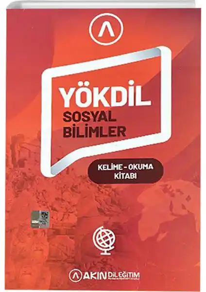 YÖKDİL Sosyal Bilimler Kelime ve Okuma Kitabı Akın Yayıncılık 2021 güncel içeriklerle hazırlanmış