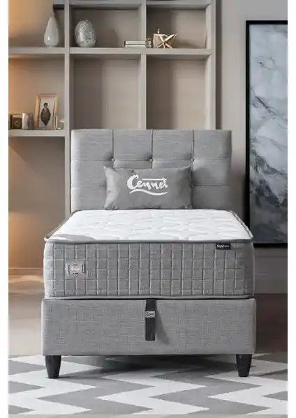 Cennet Yatak Mimoza Tek Kişilik 3'lü Set ile Setay Sofia Tek Kişilik Baza Başlık Comfort Yatak Seti Karşılaştırması