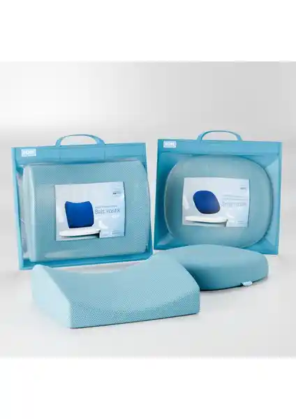 Fom Smith Visco Oturma Simidi: Açık Mavi Siyah Modellerinin Konfor ve Destek Özellikleri