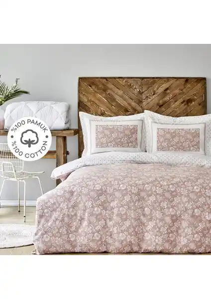 Karaca Home Celerina Pembe vs Neos Mavi: %100 Pamuk Çift Kişilik Nevresim Takımları