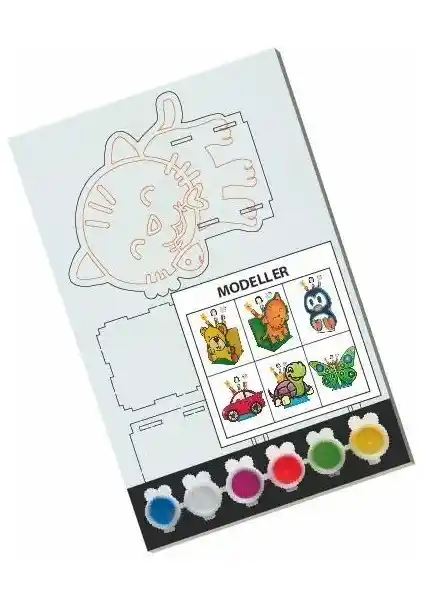 Ahşap Kalemlik ve Kumbara Çocuklar İçin Doğal ve Dayanıklı Çok Amaçlı Ürün